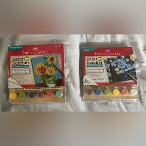 Faber-Castell Paint by Number Kit Bundle Vincent Van Gogh